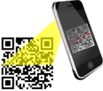 qr and bar code scanner android application logo